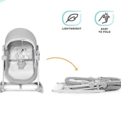 Hamaca Nola Minicuna 5 en 1 Gris*KINDERKRAFT Online