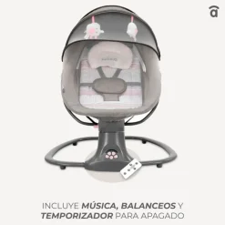 ASALVO Hamacas Para Bebés-Hamaca Balancin Kahlo Beige