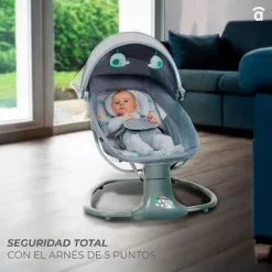 ASALVO Hamacas Para Bebés-Hamaca Balancin Kahlo Beige