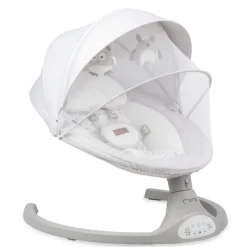 MOMI Hamacas Para Bebés-Hamaca Balancín Kenani Gris