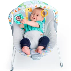 BRIGHT STARTS Hamacas Para Bebés-Hamaca Bebé 9 kg Safari Fun