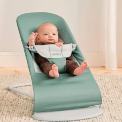BABY BJORN Hamacas Para Bebés-Hamaca Bebé Balance Soft Verde Salvia