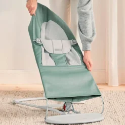 BABY BJORN Hamacas Para Bebés-Hamaca Bebé Balance Soft Verde Salvia