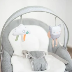 OLMITOS Hamacas Para Bebés-Hamaca Bebé hasta 18kg Multifunción Gris