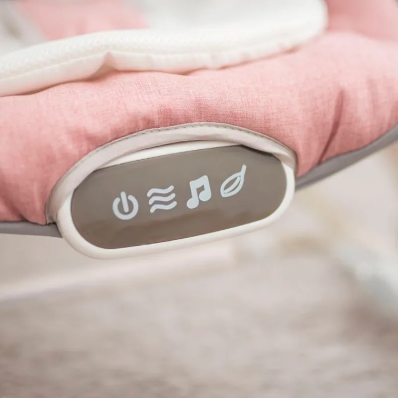 OLMITOS Hamacas Para Bebés-Hamaca Bebé hasta 18kg Multifuncion Rosa