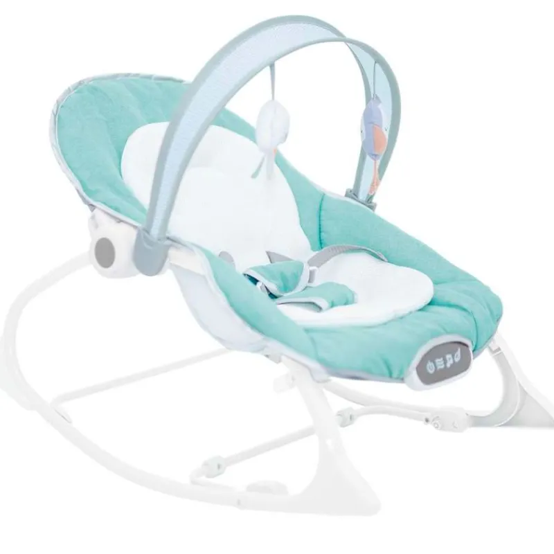 OLMITOS Hamacas Para Bebés-Hamaca Bebé hasta 18kg Multifuncion Menta