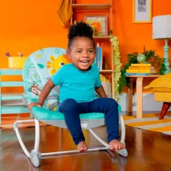 Hamaca Bebé 18kg Rocker Wild Vibes Safari*BRIGHT STARTS New