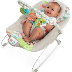 BRIGHT STARTS Hamacas Para Bebés-Hamaca 9kg Happy Safari