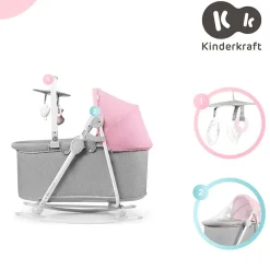 Hamaca Nola Minicuna 5 en 1 Rosa*KINDERKRAFT Clearance