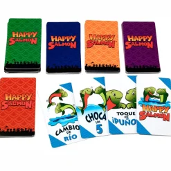 SELECCION DRIM Juegos Y Juguetes Educativos|Amigos Y Familia-Happy Salmon Juego de Mesa