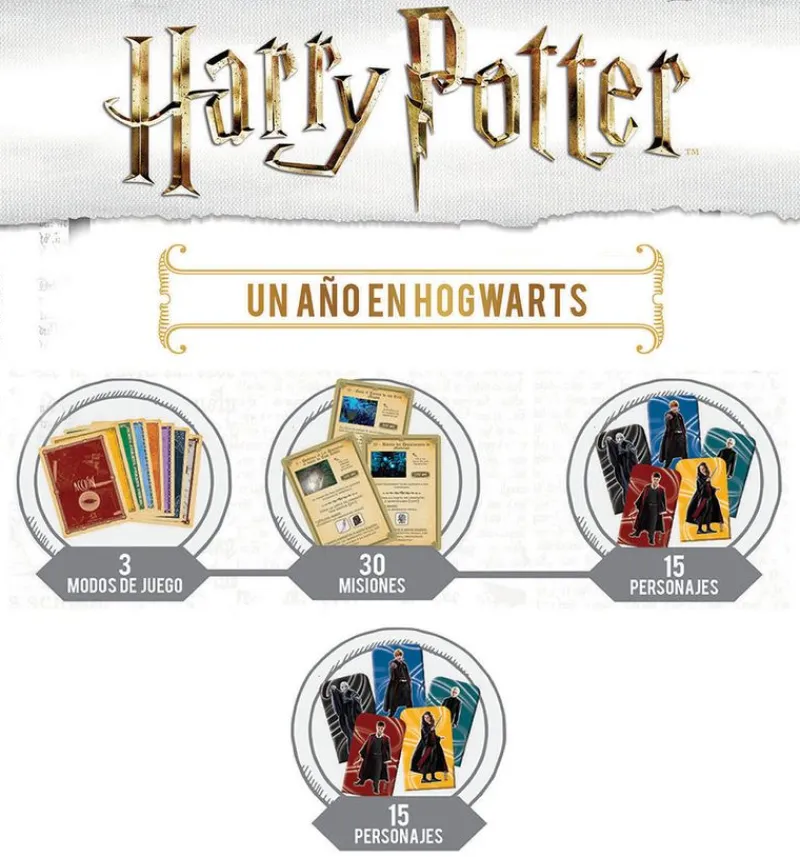 Harry Potter Juego un Año en Hogwarts*EDUCA Best