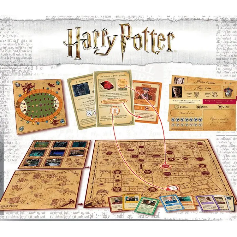 Harry Potter Juego un Año en Hogwarts*EDUCA Best