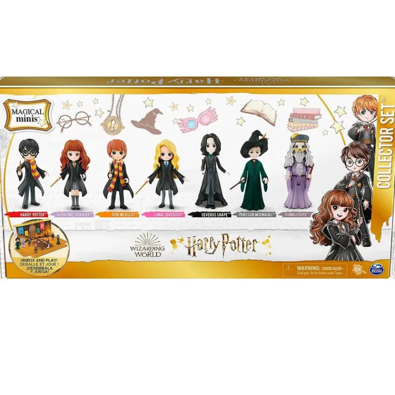 Harry Potter Pack 7 Figuras*SPIN MASTER Clearance
