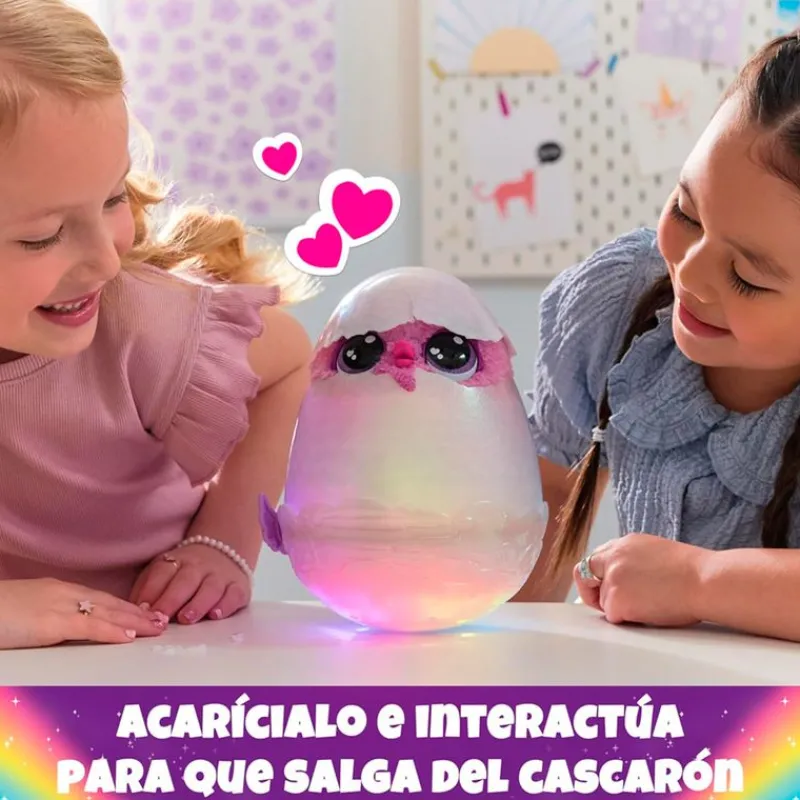 SPIN MASTER Electrónicos-Hatchimals Alive Mystery Hatch Pufficorn Sorpresa
