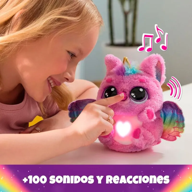 SPIN MASTER Electrónicos-Hatchimals Alive Mystery Hatch Pufficorn Sorpresa