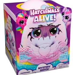 SPIN MASTER Electrónicos-Hatchimals Alive Mystery Hatch Pufficorn Sorpresa