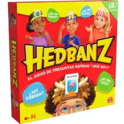 SPIN MASTER Juegos De Mesa-Hedbanz Edición Familia