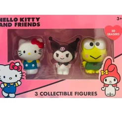 Hello Kitty & Friends Pack Gomas 3D*SELECCION DRIM Outlet