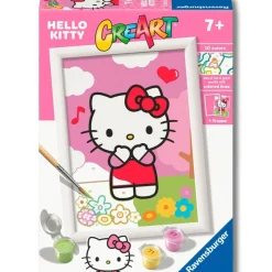 RAVENSBURGER Manualidades-Hello Kitty CreArt Pintar x Números
