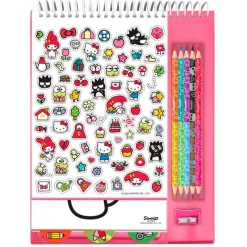 KIDS EUROSWAN Escolar|Manualidades-Hello Kitty Cuaderno Colorear Creativo