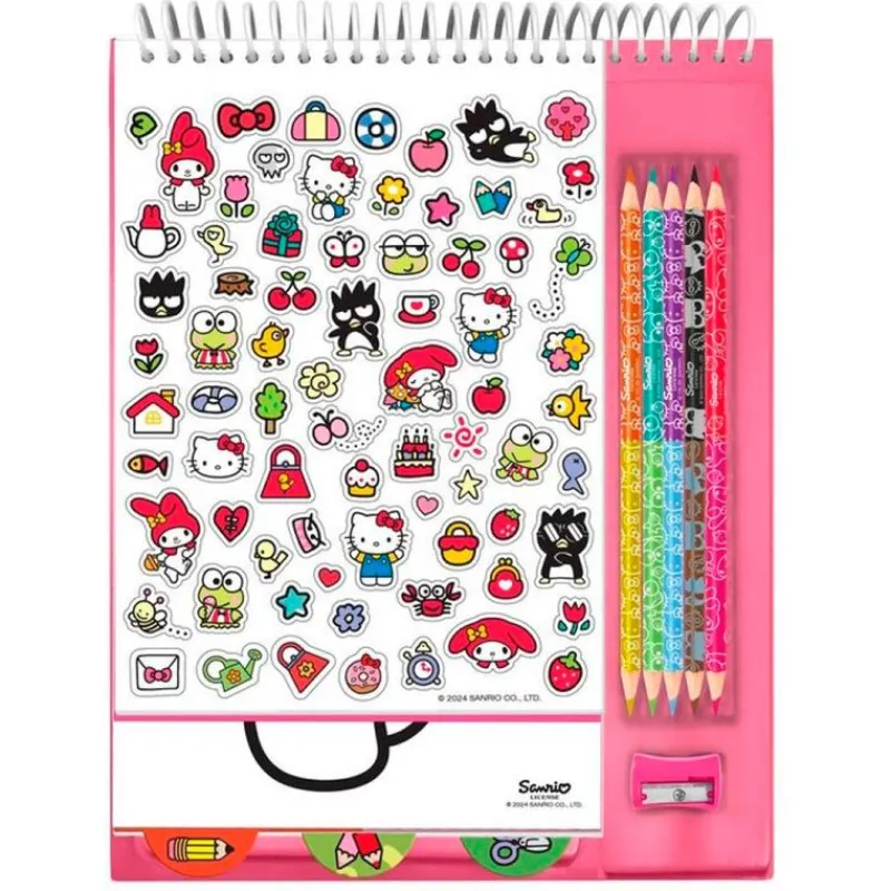 KIDS EUROSWAN Escolar|Manualidades-Hello Kitty Cuaderno Colorear Creativo