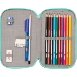 SAFTA Escolar-Hello Kitty Estuche Doble