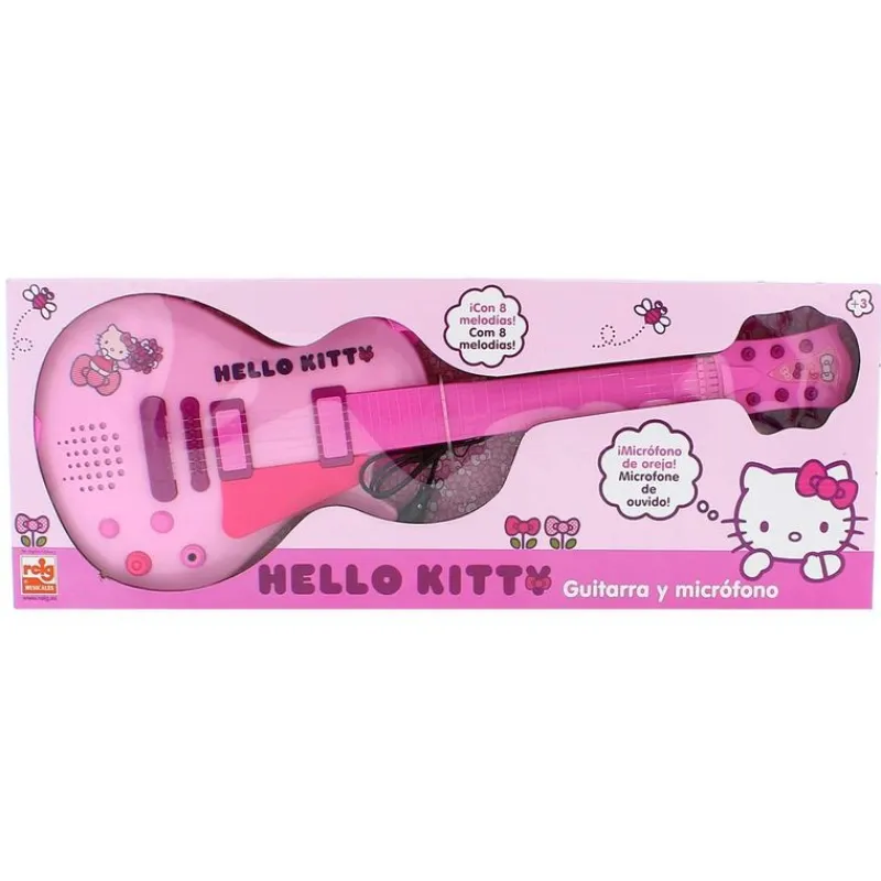 CLAUDIO REIG Instrumentos Musicales-Hello Kitty Guitarra Electrónica