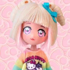 FAMOSA Sanrio Colección|Muñecas-Hello Kitty Muñeca Manga Fashion Unicorns
