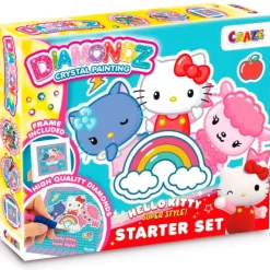SELECCION DRIM Manualidades-Hello Kitty Pack Diamondz Painting