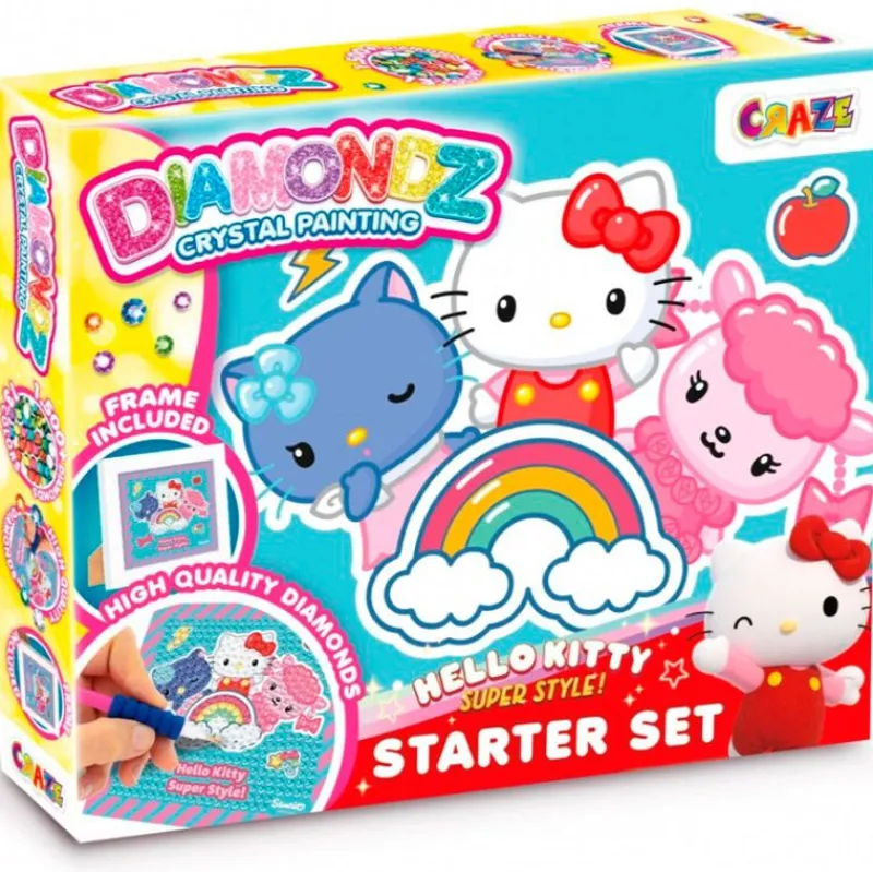 SELECCION DRIM Manualidades-Hello Kitty Pack Diamondz Painting