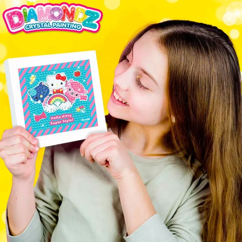 SELECCION DRIM Manualidades-Hello Kitty Pack Diamondz Painting