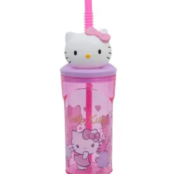 STOR Complementos De Alimentación-Hello Kitty Vaso Figura 3D 360 ml