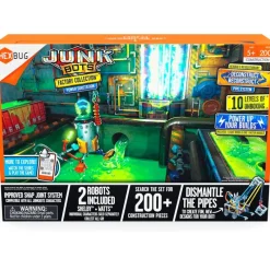 HEXBUG Juegos Y Juguetes Educativos-Junk Bots Pequeña Factoría