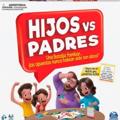 SPIN MASTER Juegos De Mesa-Hijos contra Padres Juego de Mesa