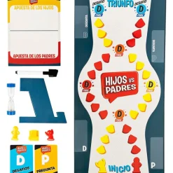 SPIN MASTER Juegos De Mesa-Hijos contra Padres Juego de Mesa