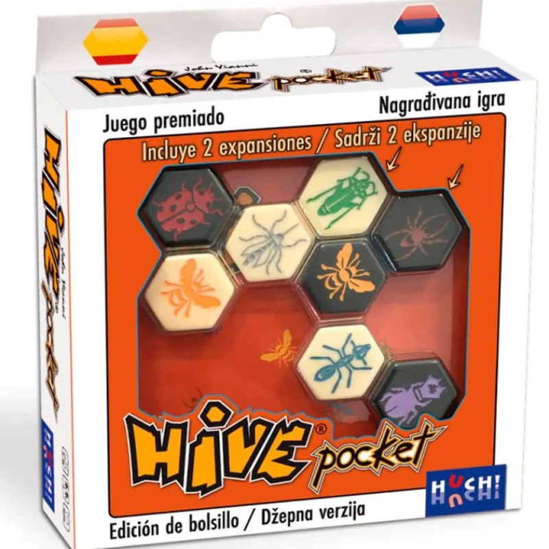 DEVIR Amigos Y Familia|Juegos De Mesa-Hive Pocket Juego de Mesa Edición Bolsillo