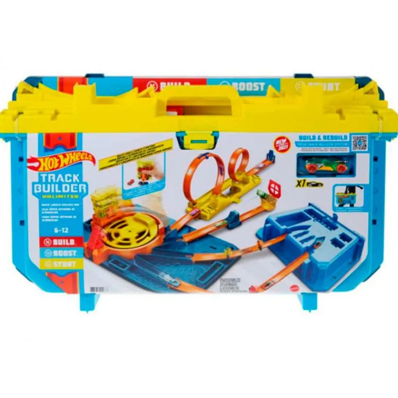 Hot Wheels Caja de Pistas con Lanzador*MATTEL Clearance