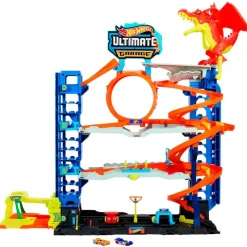 MATTEL Vehículos, Trenes Y Parkings-Hot Wheels City Megagaraje Ultimate Garage