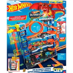 MATTEL Vehículos, Trenes Y Parkings-Hot Wheels City Megagaraje Ultimate Garage