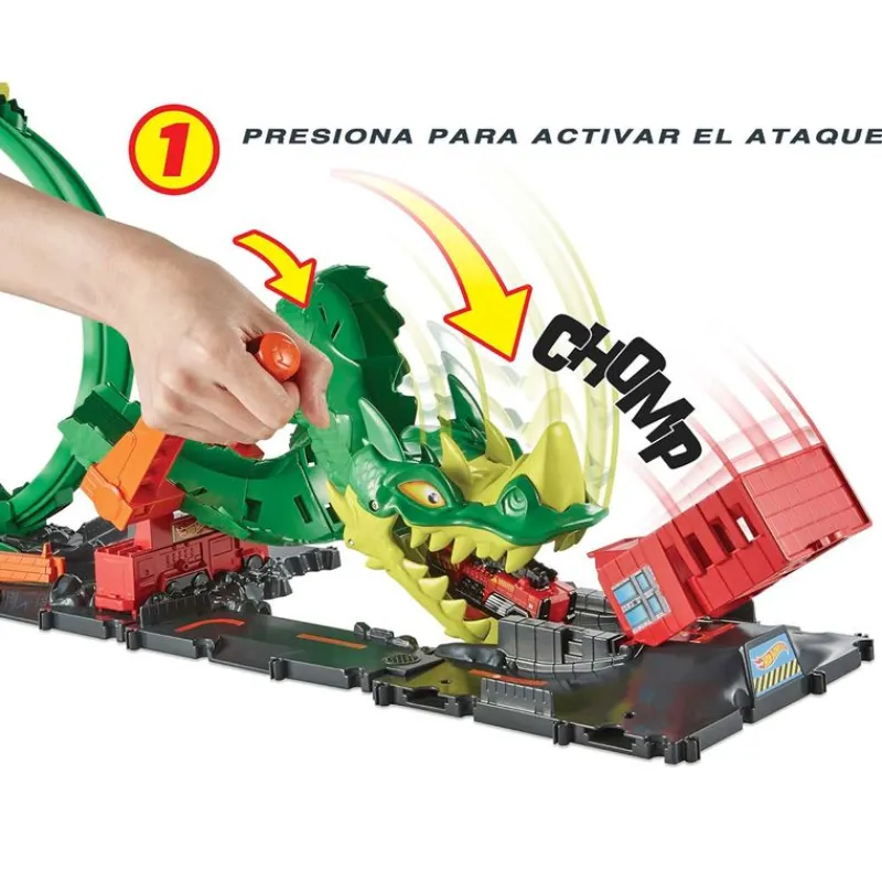 Hot Wheels City Pista Épica Dragón*MATTEL Sale