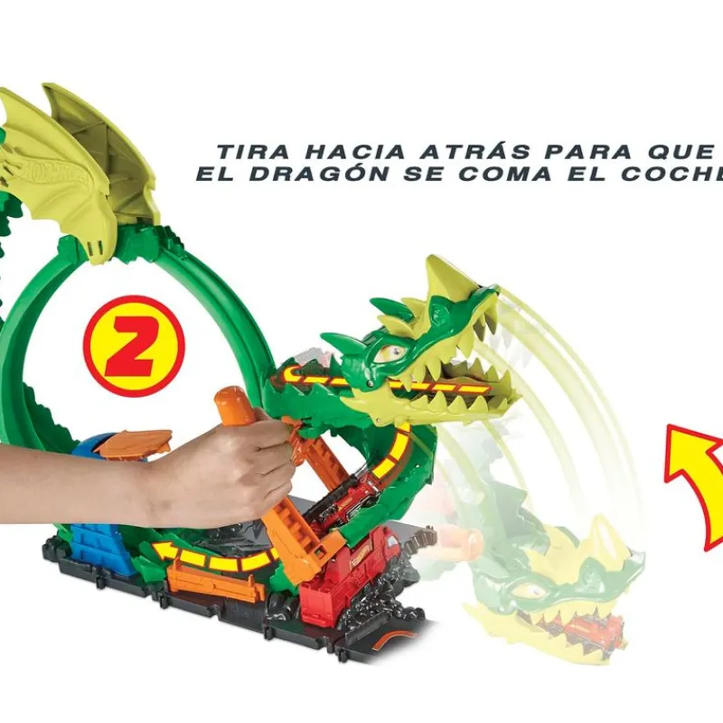 Hot Wheels City Pista Épica Dragón*MATTEL Sale