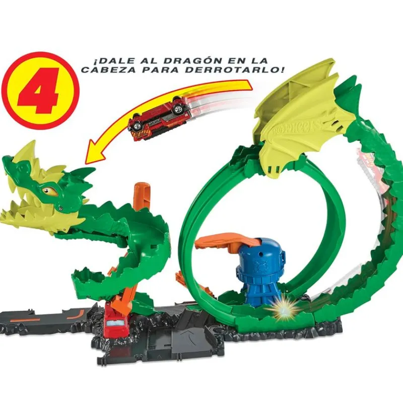 Hot Wheels City Pista Épica Dragón*MATTEL Sale