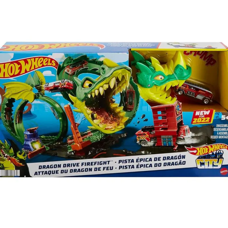 Hot Wheels City Pista Épica Dragón*MATTEL Sale