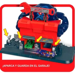 MATTEL Vehículos, Trenes Y Parkings-Hot Wheels City Taller Furia del Gorila