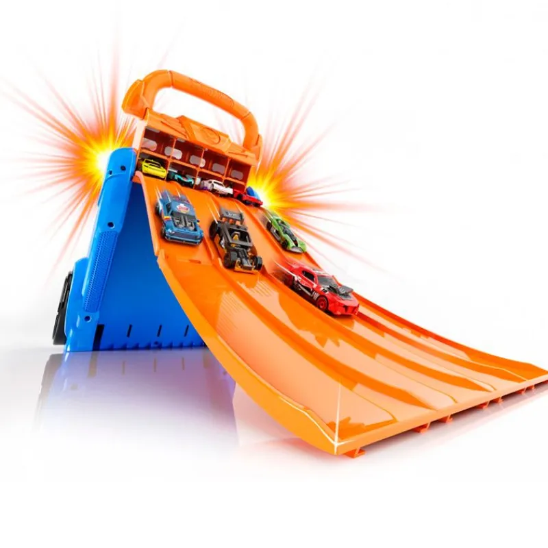 CEFA Vehículos, Trenes Y Parkings-Hot Wheels Guardacoches Lanzador