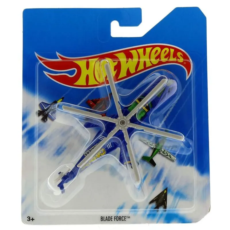 MATTEL Vehículos, Trenes Y Parkings-Hot Wheels Helicóptero Blade Force