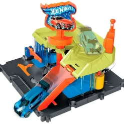 MATTEL Vehículos, Trenes Y Parkings-Hot Wheels Lavadero Coches Exprés