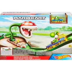 MATTEL Vehículos, Trenes Y Parkings-Hot Wheels Mario Kart Rampa Piraña