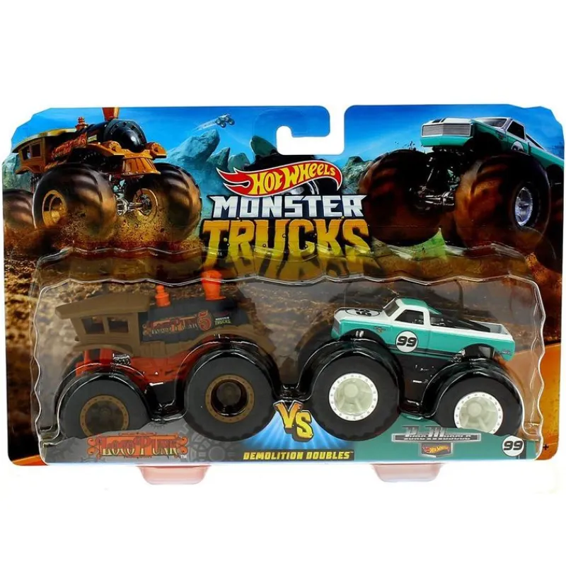 MATTEL Vehículos, Trenes Y Parkings-Hot Wheels Monster Pack Vehículos Surtido