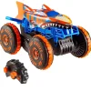 MATTEL Vehículos, Trenes Y Parkings-Hot Wheels Monster Truck Tiger Shark Escalador R/C